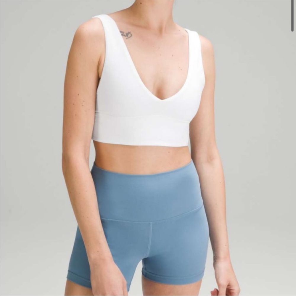 Lululemon Align V-Neck Bra White Size 4